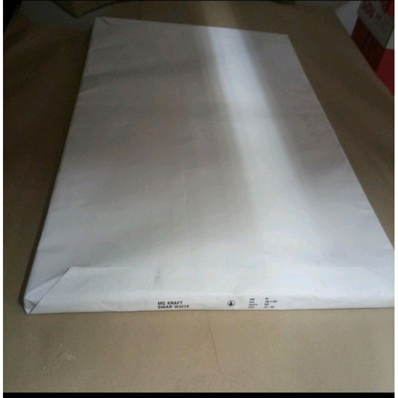 Jual Kertas Litho /dosla putih / Kertas Pembungkus Roti / kertas puyer ...