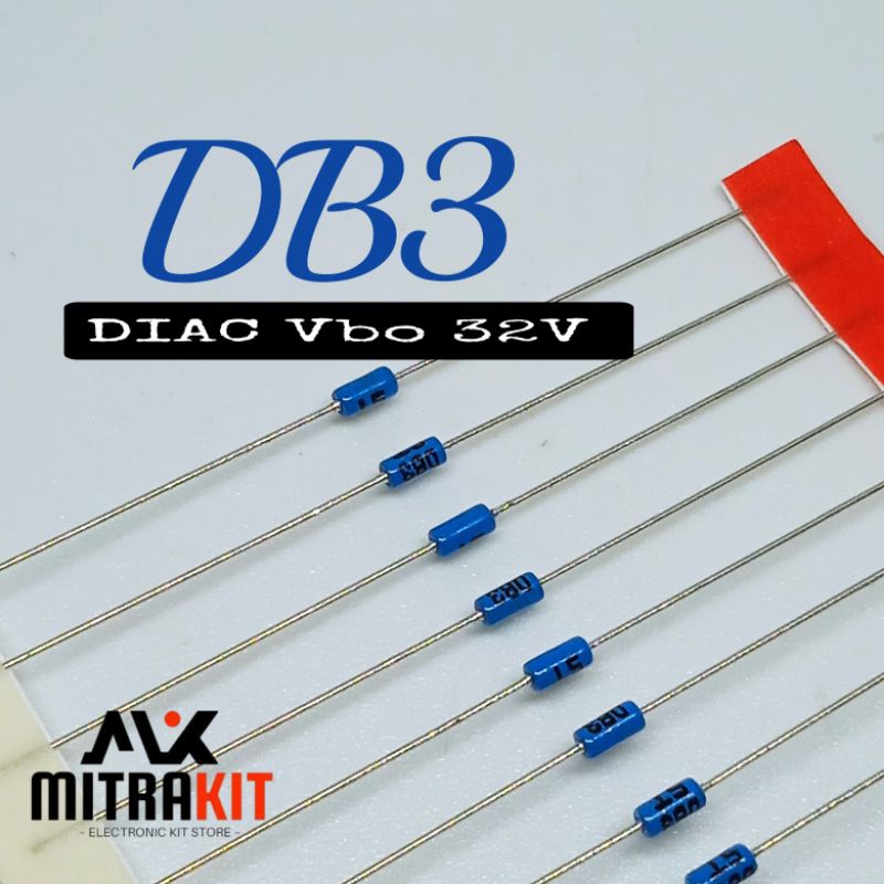 Jual DB3 Diac Vbo 32V DB-3 Dimmer phase control | Shopee Indonesia