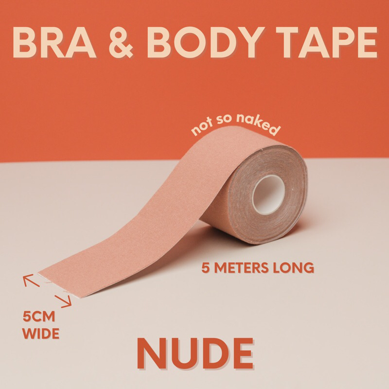 Jual BRA TAPE & NIPPLE COVER By Not So Naked (SELFADHESIVE) Shopee