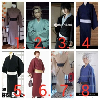 Ethnic Clothing Yukata Men 2023 Summer Japanese Fashion Male Asian Clothes  Boho Kimono Cardigan Shirt Haori Kimonos FF2414 From Pangxiemo, $32