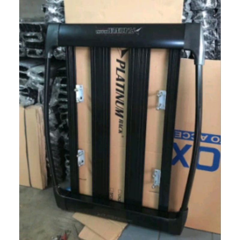 Jual RACK/ROOFRACK/ BAGASI ATAS MOBIL ALUMUNIUM PLATINUM UNIVERSAL ...