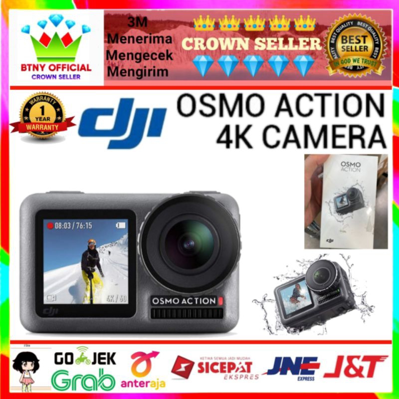 Jual Osmo Camera Action 4K Garansi 1 Tahun | Shopee Indonesia