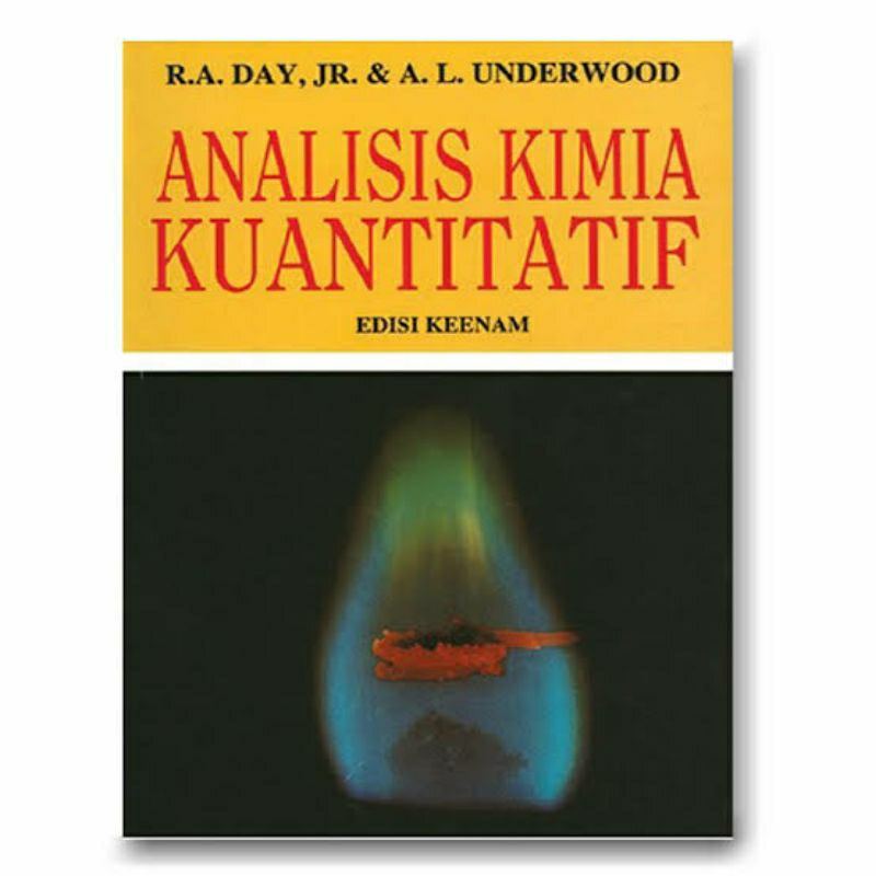 Jual Analisis Kimia Kuantitatif Edisi Keenam Underwood | Shopee Indonesia