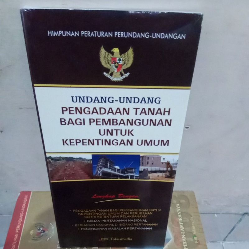 Jual BUKU UNDANG-UNDANG PENGADAAN TANAH BAGI PEMBANGUNAN UNTUK ...