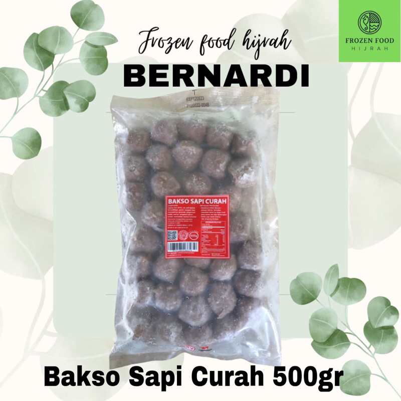 Jual Bernardi Bakso Sapi Curah 500gr Shopee Indonesia