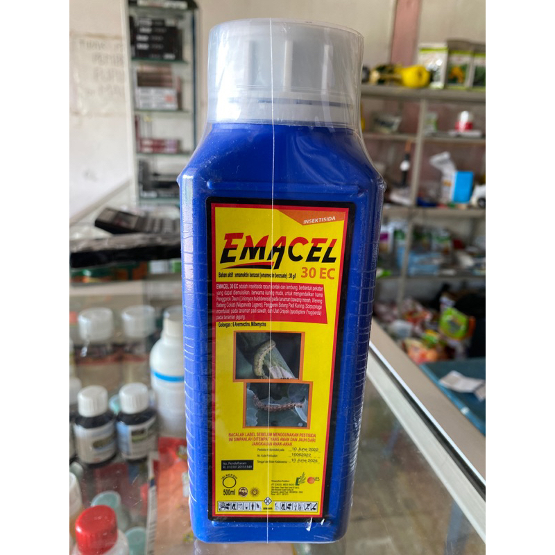 Jual Insektisida EMACEL 30EC 500ML Pembasmi Ulat Pada Tanaman | Shopee ...