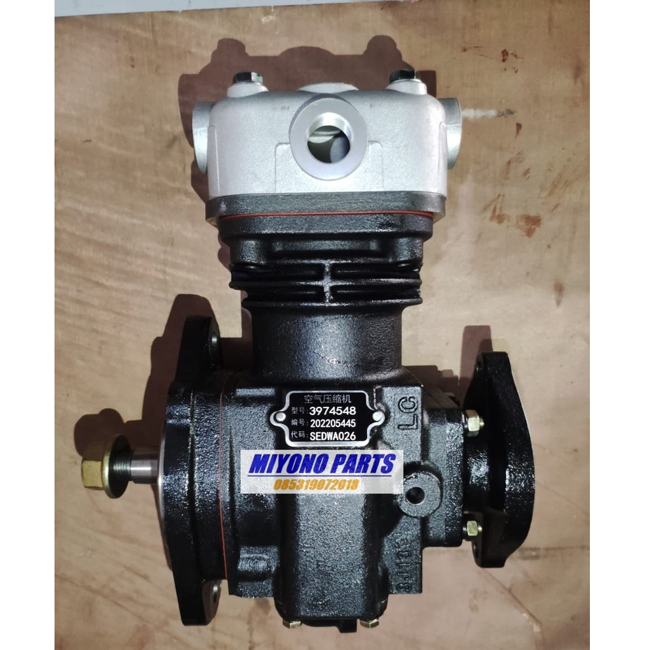 Jual Air Compressor Cummins 6BT 3974548 loader SDLG Liugong | Shopee ...