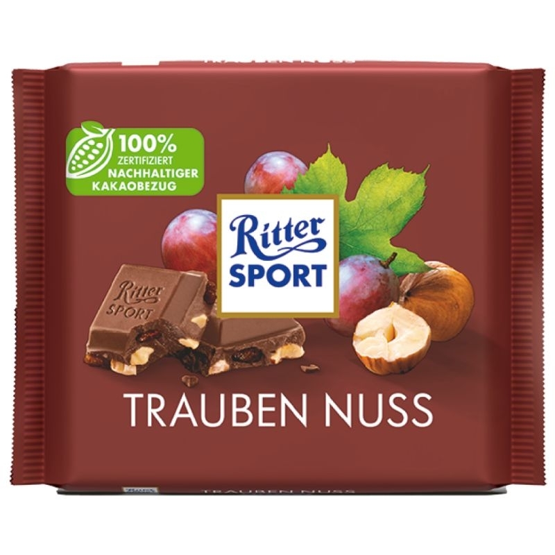 Jual Ritter Sport Cokelat 100 gr - Ritter Sport Coklat German | Shopee ...