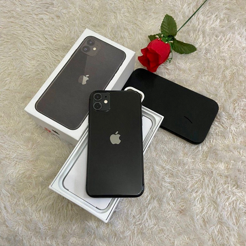 Jual Iphone 11 64 Gb Black All Operator Bh 94 Shopee Indonesia 5305