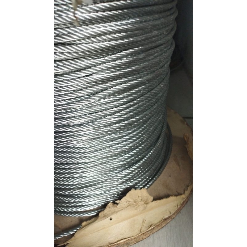 Jual Kawat Kabel Seling Mm Sling Galvanized Wire Rope Mm Tahan Karat