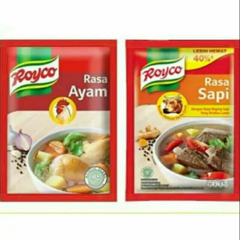Jual Royco Penyedap Rasa Sapi / ayam 94 gr | Shopee Indonesia