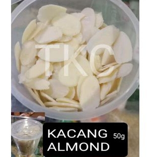 Jual BLUE DISMOND/KACANG ALMOND REPACK 50g/FREE CUP 150 ML | Shopee ...