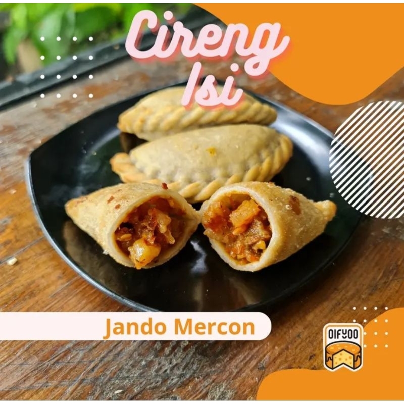 Jual Ciresi Jando Mercon Ayam Suwir Mercon Cireng Isi Shopee