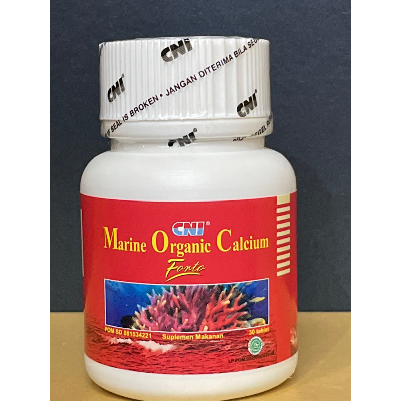 Jual cni marine organic calcium forte isi 30tablet | Shopee Indonesia