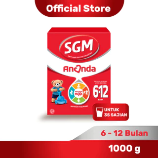 SGM Ananda 2 (6-12 Bulan) Formula Bayi Bubuk 1000 gr