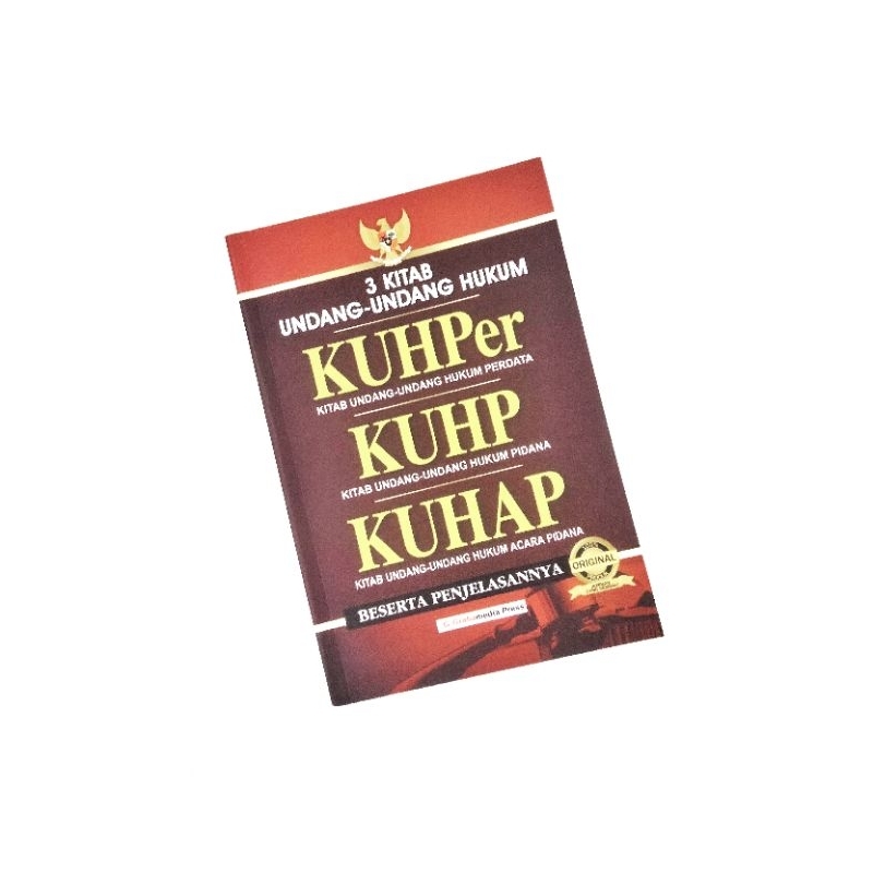 Jual BUKU 3 KITAB UNDANG-UNDANG HUKUM KUHPer KUHP KUHAP BESERTA ...