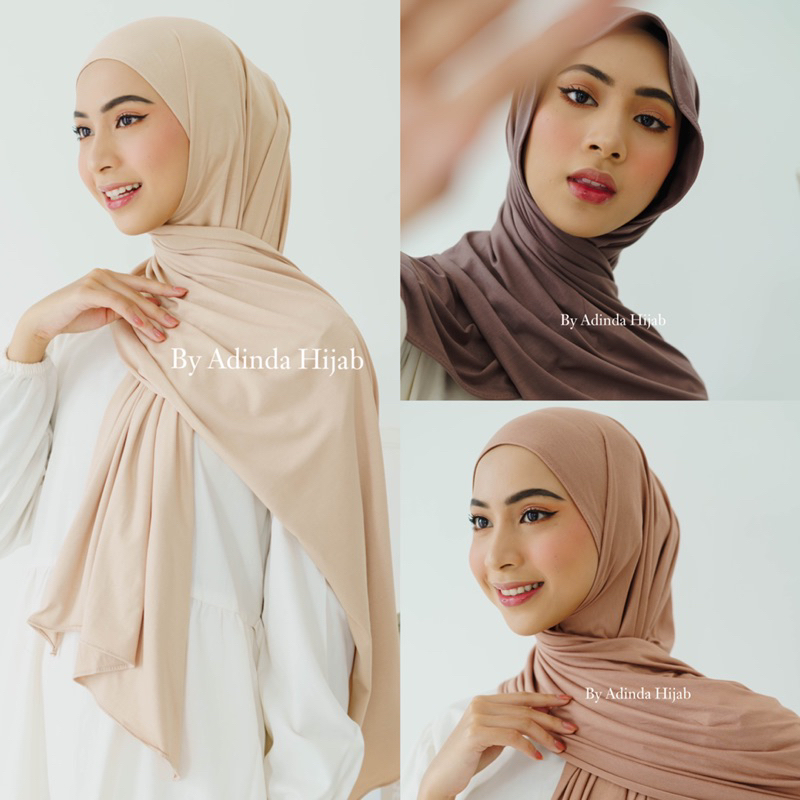 Jual 𝐁𝐘 𝐀𝐃𝐈𝐍𝐃𝐀 Pashmina Kaos Rayon Premium Pasmina Kaos Polos Turkey Sahara Shawl Jahit Tepi 4628