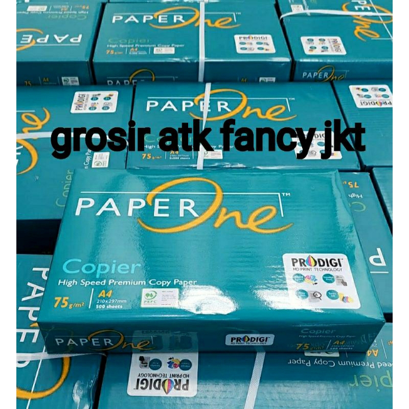 Jual Kertas Murah HVS A4 75 Gr PaperOne BMO PP Lite ( 1 Rim Isi 500 ...