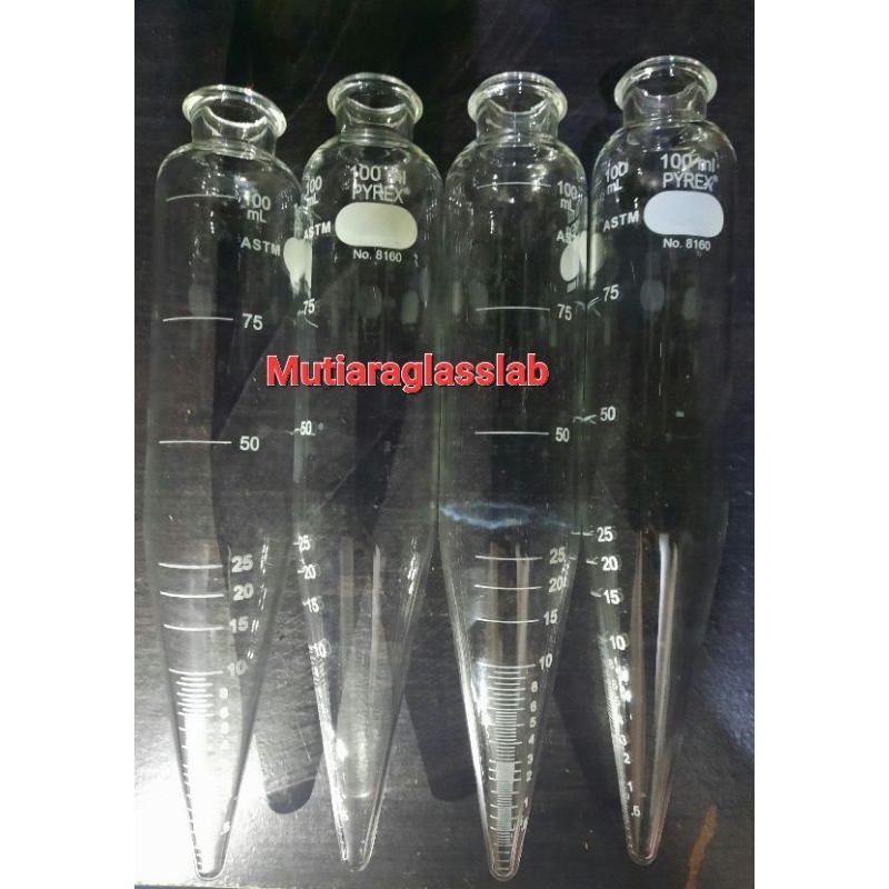 Jual ASTM centrifuge tube 100ml pyrex 8160 | Shopee Indonesia