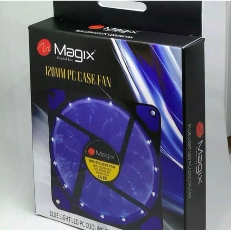 Jual Fan Casing Magix 12CM A Digital Life - Blue | Shopee Indonesia