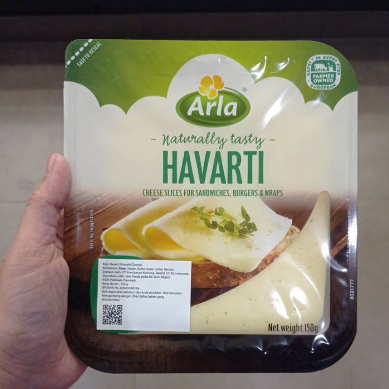 Jual Arla Havarti Cheese Shopee Indonesia