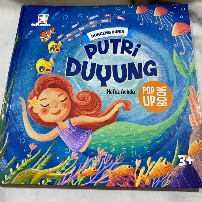Jual Putri duyung Pop Up Book ariel little mermaid / Buku Pop Up Anak ...
