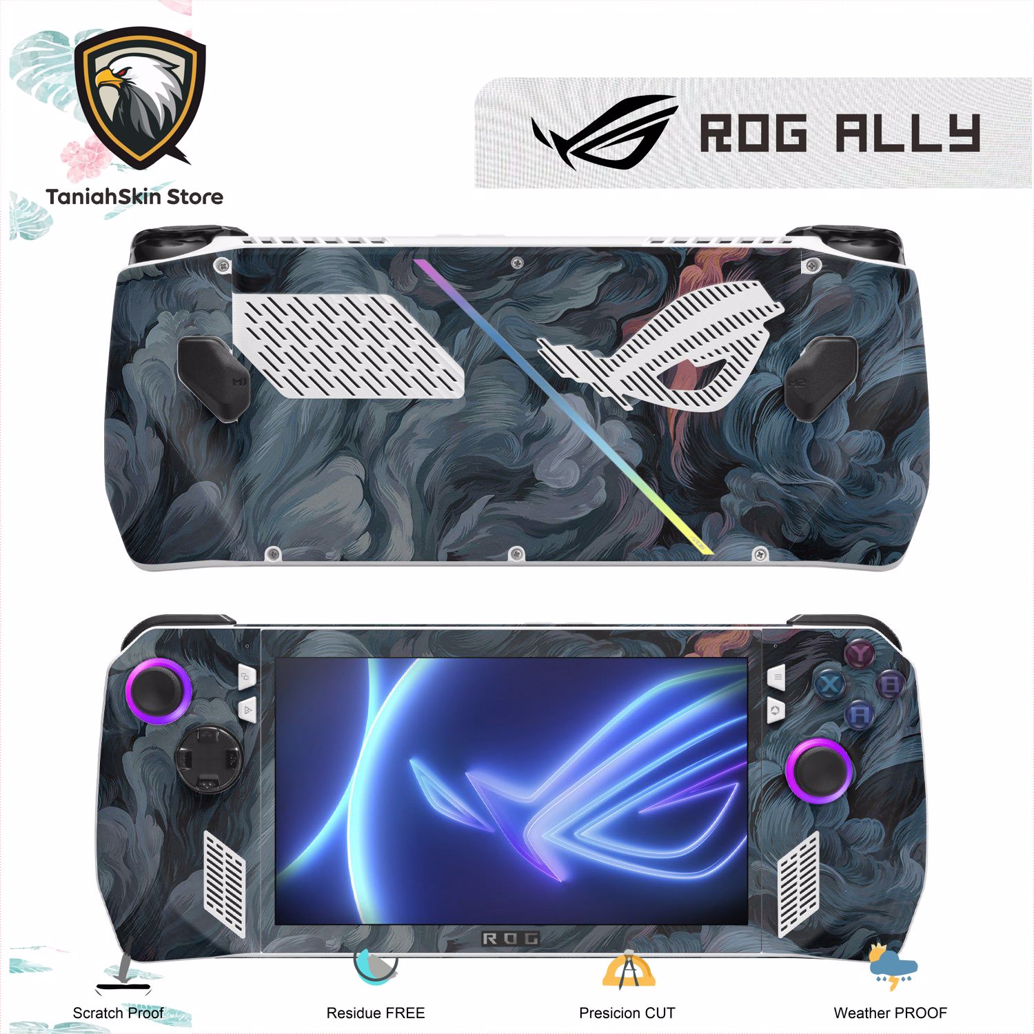 Jual Premium Asus Rog Ally Motif Vol 10 Garskin Wrap Custom Stiker ...