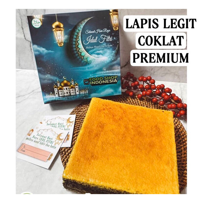 Jual Kue Lapis LEGIT Coklat Premium makanan ringan kue basah spesial