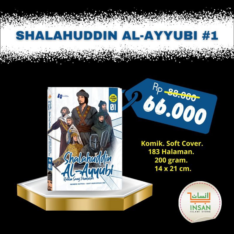 Jual Komik Shalahuddin Al-Ayyubi #1 (Rahim Sang Pembebas) | Shopee ...