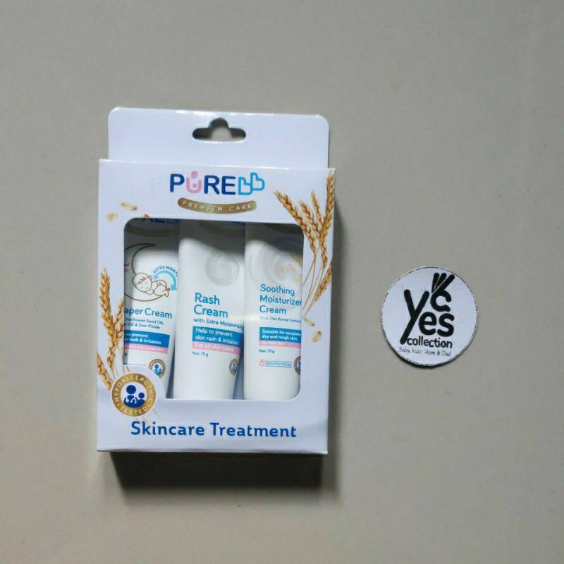 Jual Pure Baby Premium Care Paket isi 3 PureBB Diaper Rash Soothing