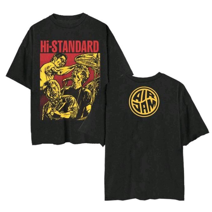 HS LOGO T-shirt（BLACK） - Hi-STANDARD OFFICIAL WEB STORE