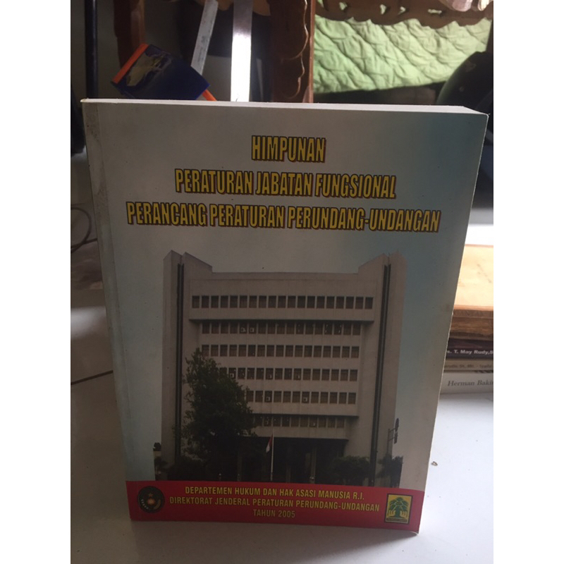 Jual Himpunan Peraturan Jabatan Fungsional Perancang Peraturan