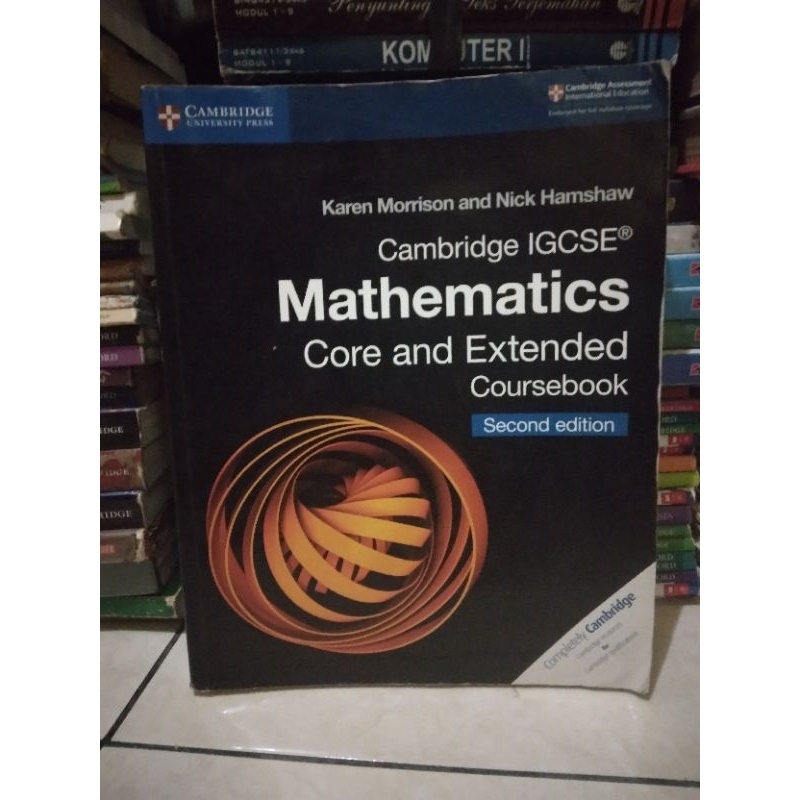 Jual cambridge igcse mathematics core and extended coursebook second