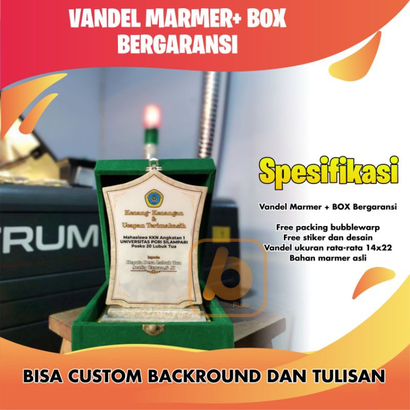 Jual VANDEL MARMER + BOX BERGARANSI FREE STIKER | Shopee Indonesia