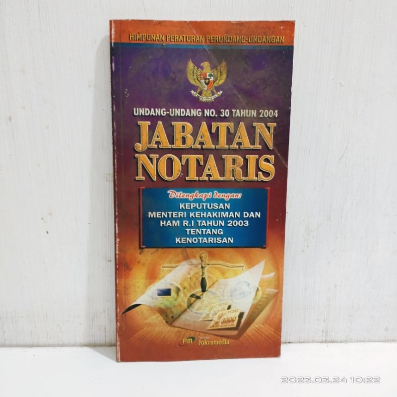 Jual Buku Murah Pluto - Buku Undang-undang No. 30 Tahun 2004 Jabatan ...