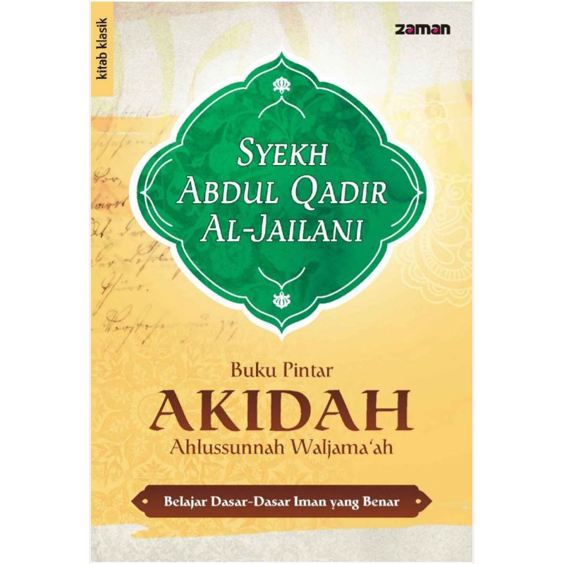 Jual Buku Pintar Akidah (aqidah) • Syaih Abdul Qadir Al-jailani 