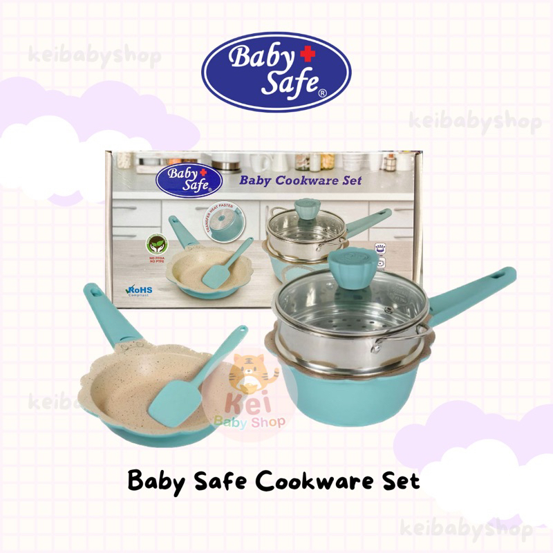 Jual Baby Safe Baby Cookware Set CW001 / Alat Masak MPASI Bayi Shopee