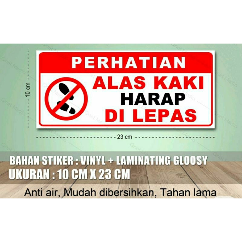 Jual Stiker Alas Kaki Harap Di Lepas Shopee Indonesia