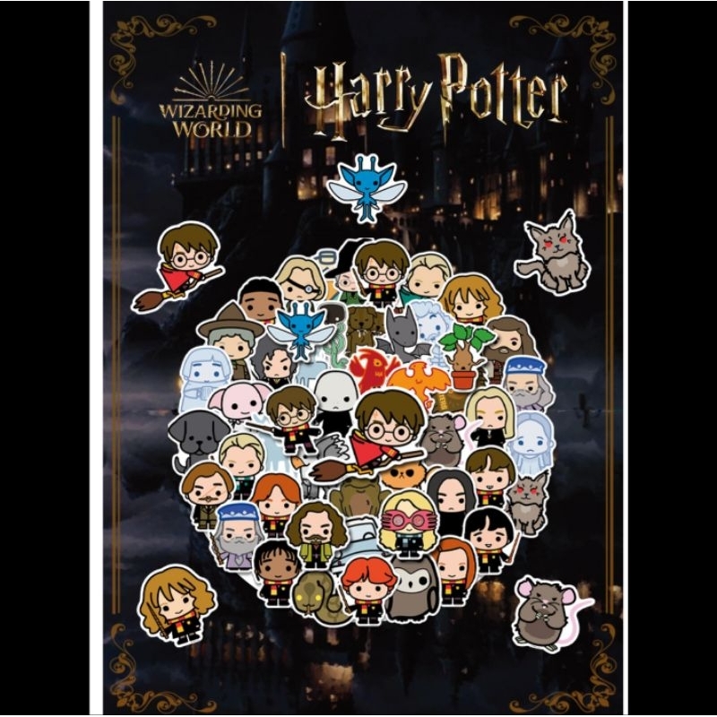 Jual 10pcs stiker premium harry potter besar - stiker lucu - premium ...
