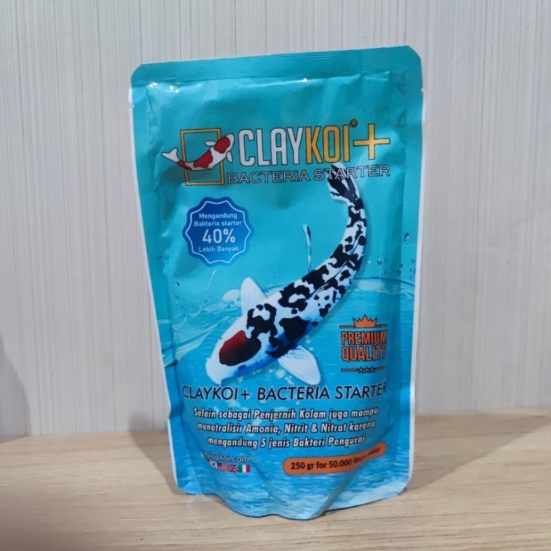 Jual Clay Koi Bacteria Starter Penjernih Air Kolam Koi Shopee Indonesia