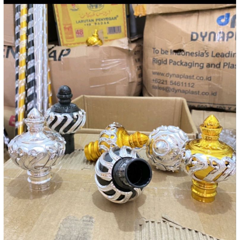 Jual ENCUP TUTUP RELL TIANG GORDEN MODEL KUBAH/PRINCESS/MINIMALIS 1pcs ...