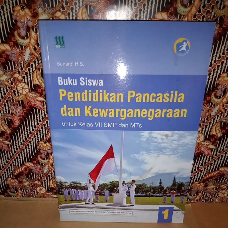 Jual Buku Siswa Pendidikan Pancasila Dan Kewarganegaraan 1 SMP Dan MTS ...