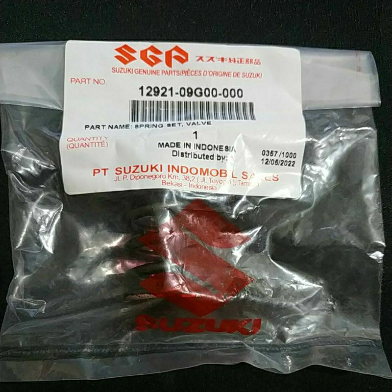Jual Per klep smash original SGP 12921-09G00-000 | Shopee Indonesia
