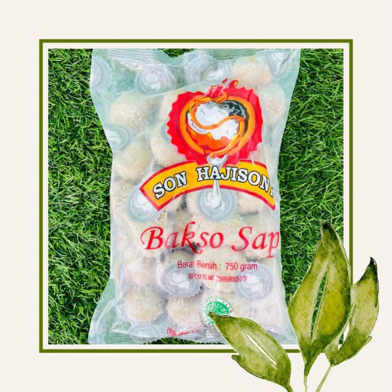 Jual Bakso Sapi Besar Sony Lampung 750 Gram Shopee Indonesia