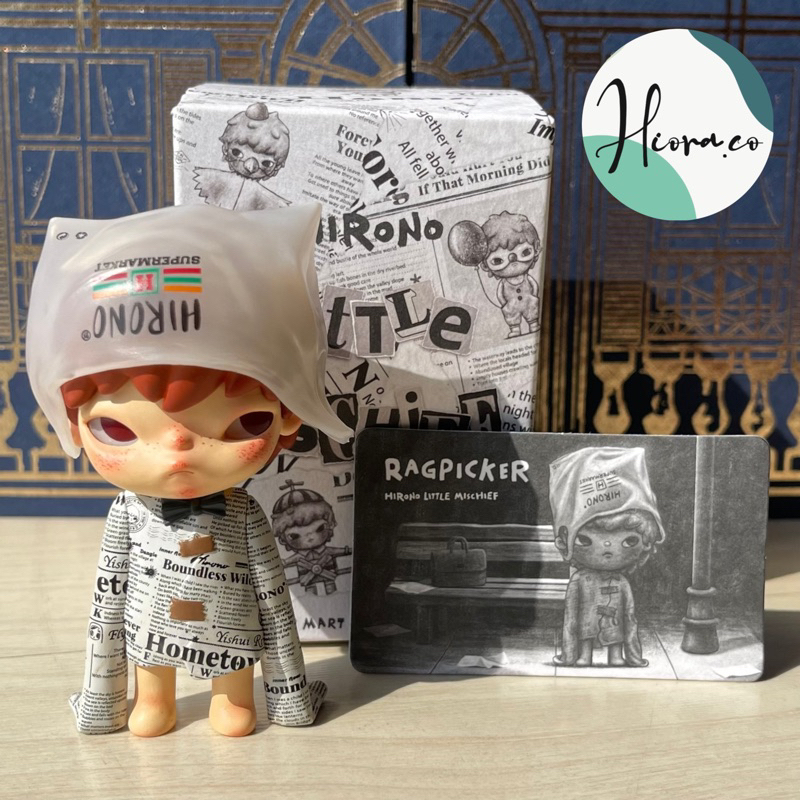 Jual POP MART X Hirono The Little Mischief Blindbox - ragpicker sealed ...