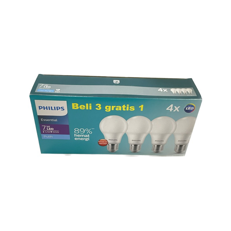 Jual Led Philips Multipack(Paket) 5W, 6W, 7W, 8W, 9W, 10W, 11W, 12W ISI ...