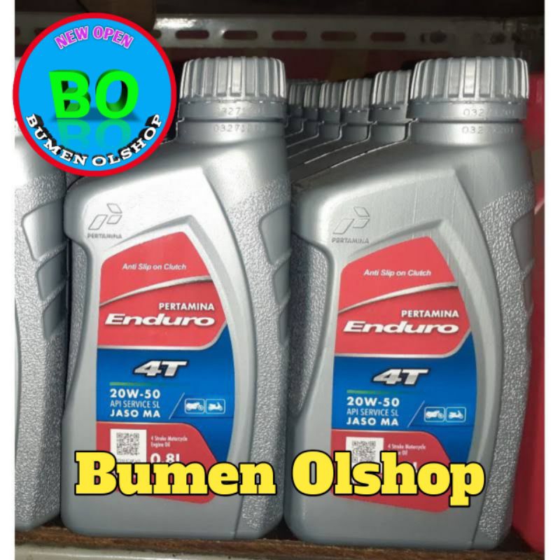 Jual Oli Pertamina Enduro 4t 20w 50 800ml Original Shopee Indonesia