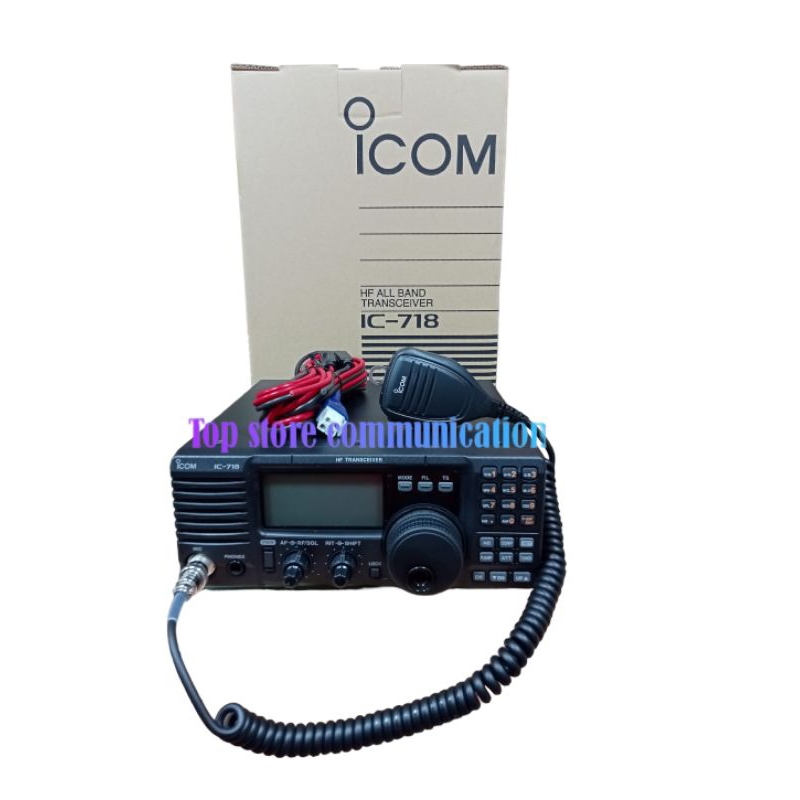 Jual IC 718 HF Transceiver Radio SSB IC 718 original Shopee