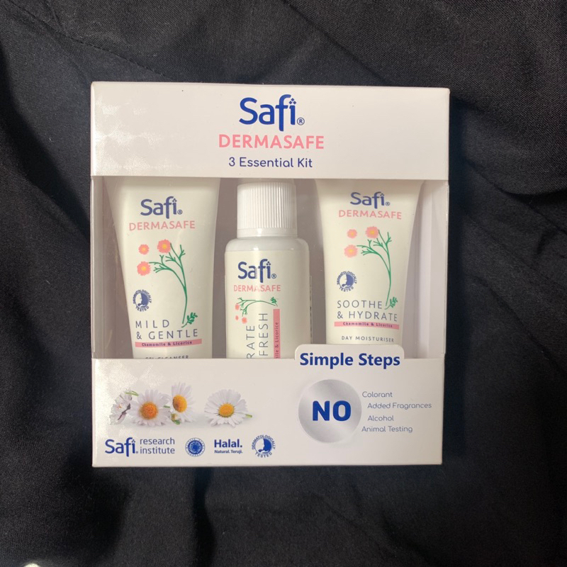 Jual Safi Dermasafe 3 Essentials Kit | Shopee Indonesia