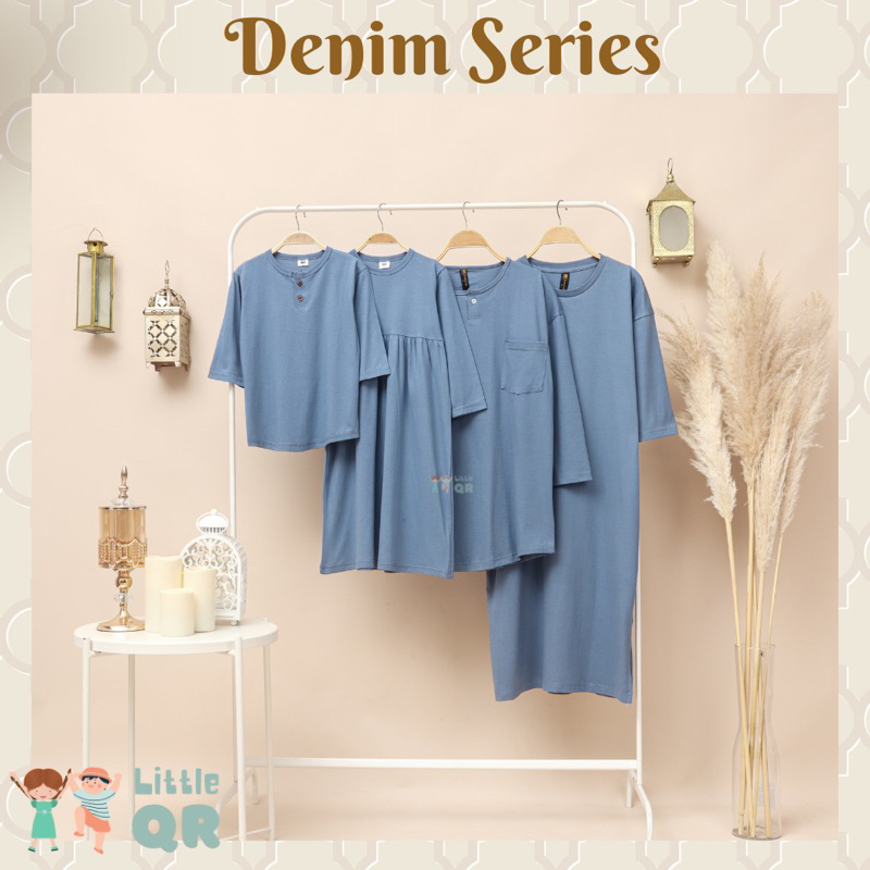 Jual Raya Series - Family Couple Raya Series Ayah Ibu Anak bahan Katun ...